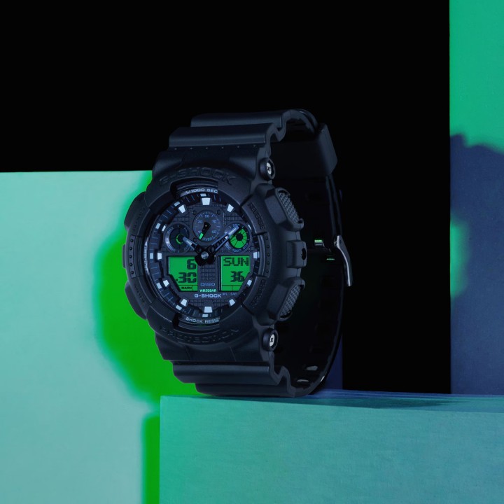 Bild von Casio G-Shock Black and Electro Green