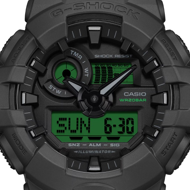 Bild von Casio G-Shock Black and Electro Green