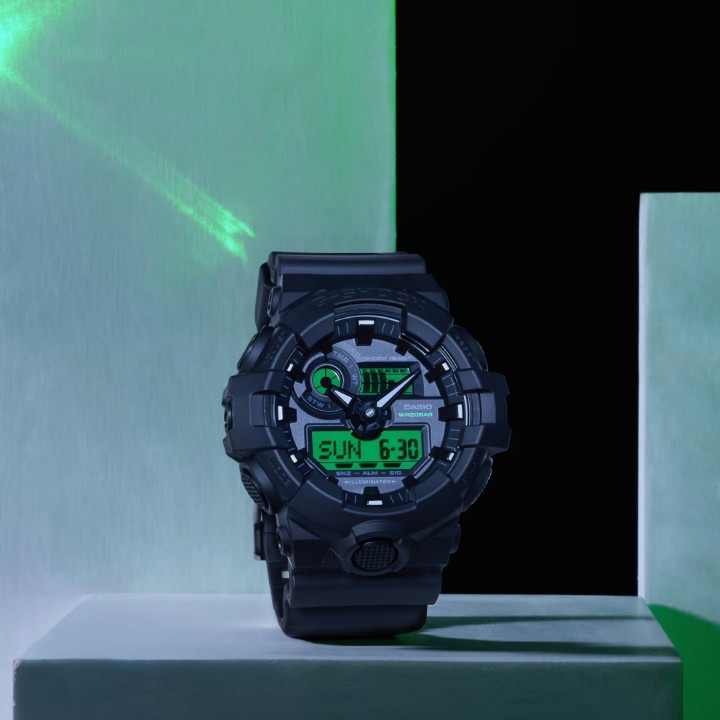 Bild von Casio G-Shock Black and Electro Green