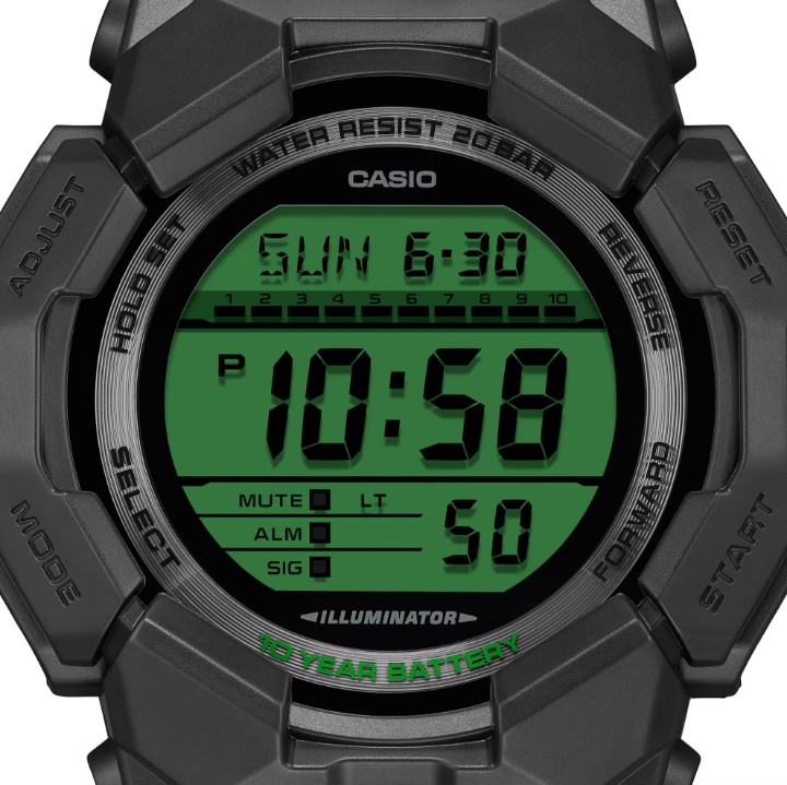 Obrázek Casio G-Shock Carbon Core Guard Black and Electro Green
