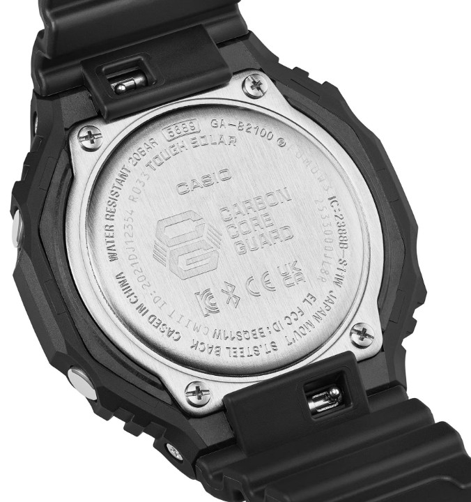 Obrázek Casio G-Shock Carbon Core Guard Tough Solar Bluetooth Black and Electro Green