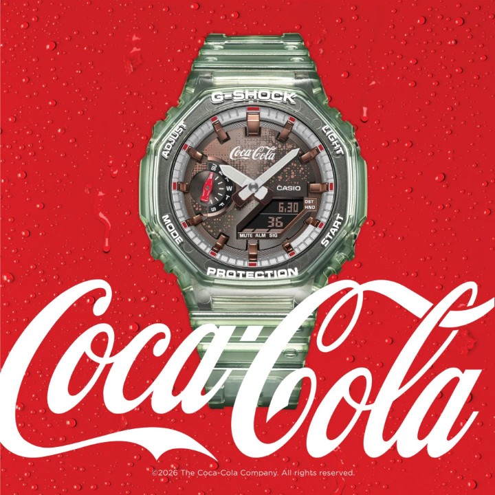 Bild von Casio G-Shock Carbon Core Guard x Coca-Cola® Collaboration