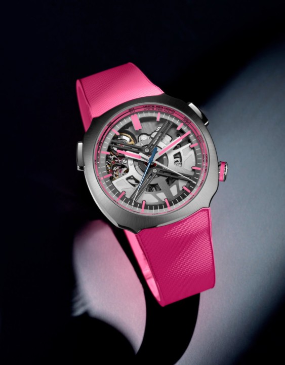 Bild von H. Moser & Cie Streamliner Alpine Drivers and Mechanics Pink Editions