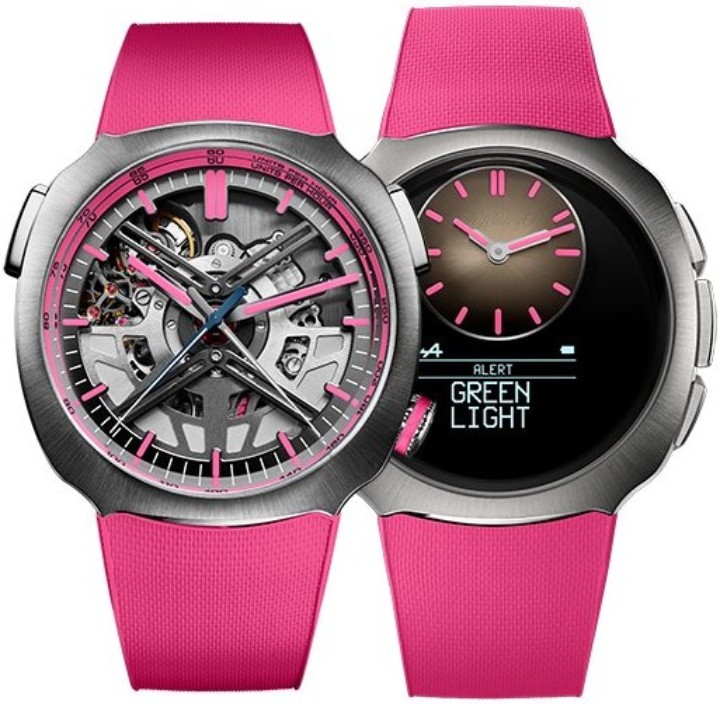 Bild von H. Moser & Cie Streamliner Alpine Drivers and Mechanics Pink Editions