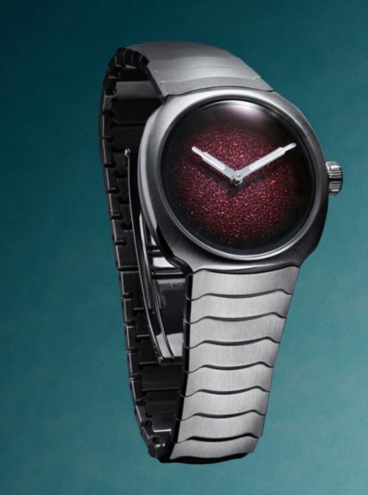 Bild von H. Moser & Cie Streamliner Two Hands Burgundy Fumé