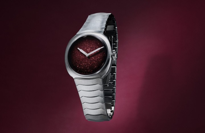 Bild von H. Moser & Cie Streamliner Two Hands Burgundy Fumé