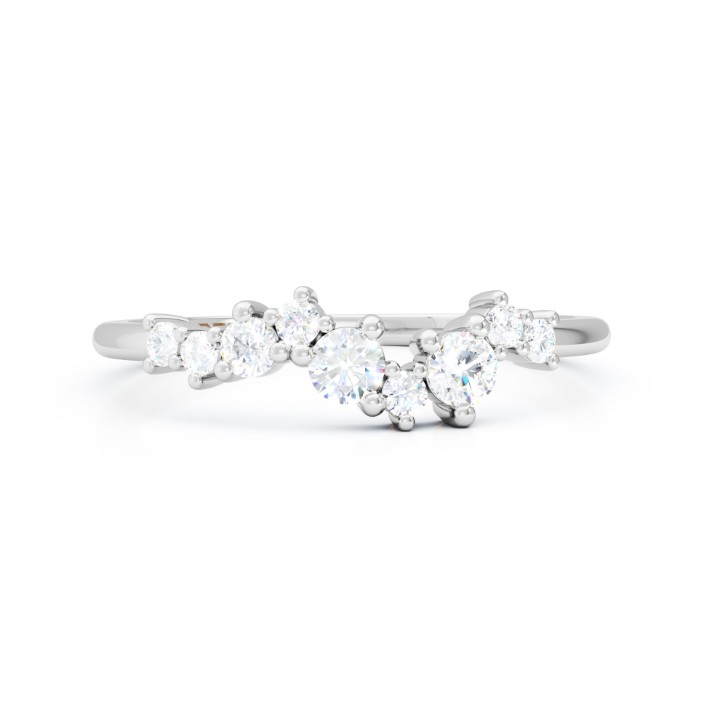 Bild von Ring LOEE Sparkle z bílého zlata s diamanty