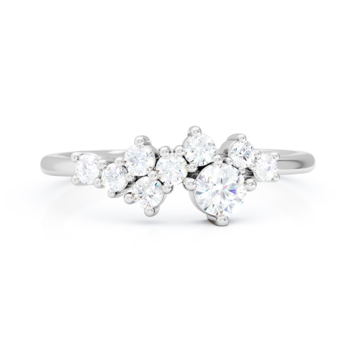 Bild von Ring LOEE Sparkle z bílého zlata s diamanty