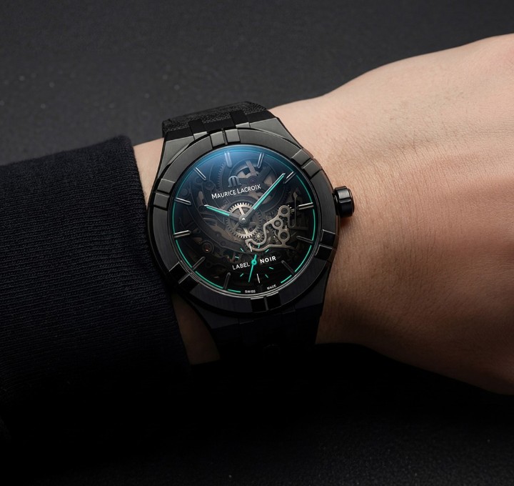Bild von Maurice Lacroix Aikon Automatic Skeleton Label Noir Limited Edition