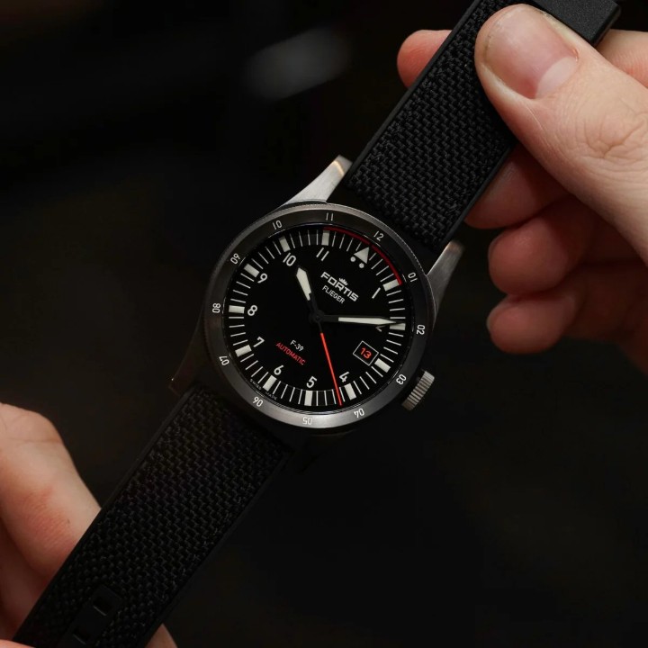 Obrázek Fortis Flieger F-39 Werk 7 Mission Black Limited Edition