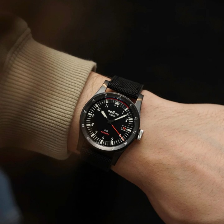 Obrázek Fortis Flieger F-39 Werk 7 Mission Black Limited Edition
