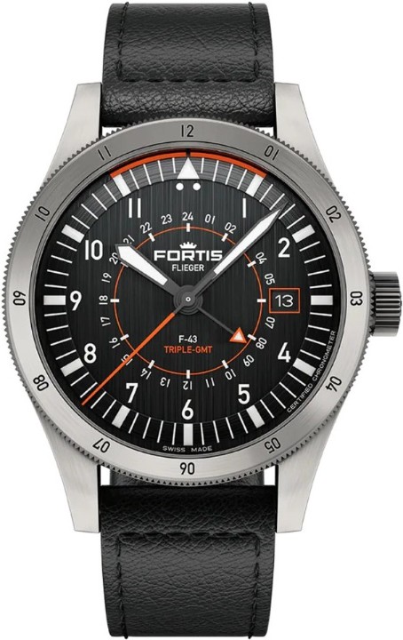 Bild von Fortis Flieger F-43 Triple GMT Original