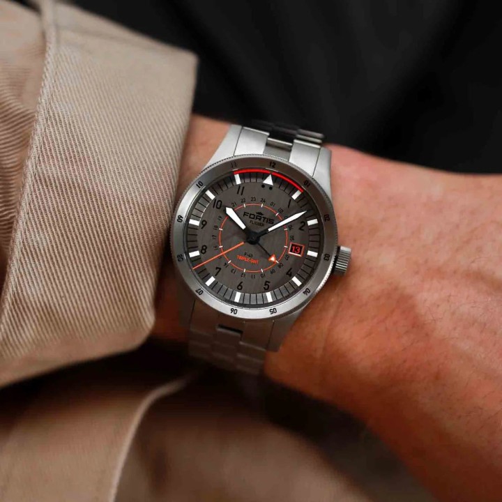 Obrázek Fortis Flieger F-43 Triple GMT Original