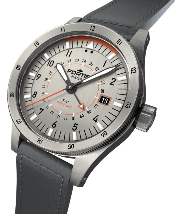 Obrázek Fortis Flieger F-43 Triple GMT Original