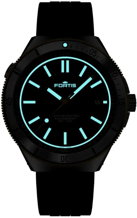 Bild von Fortis Marinemaster M-44 Black Resin