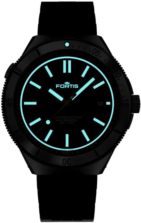 Bild von Fortis Marinemaster M-44 Black Resin