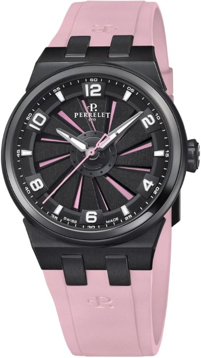 Obrázek Perrelet Turbine Titanium 41 Pink Flamingo