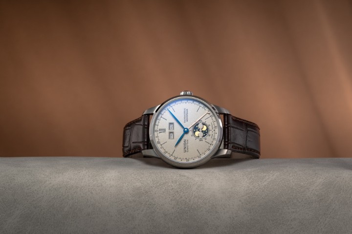 Bild von Union Glashütte 1893 Johannes Dürrstein Edition "Double Moon Phase"