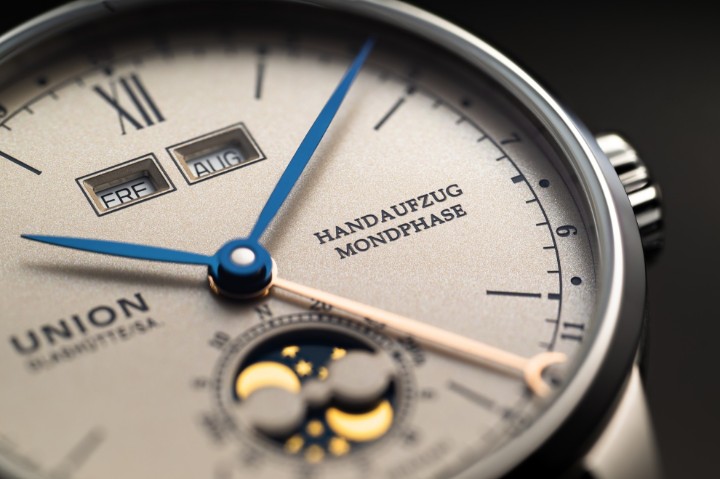 Bild von Union Glashütte 1893 Johannes Dürrstein Edition "Double Moon Phase"