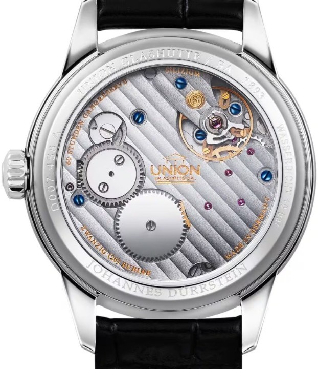 Bild von Union Glashütte 1893 Johannes Dürrstein Edition "Double Moon Phase"