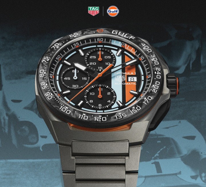 Bild von Tag Heuer Formula 1 Chronograph x Gulf Limited Edition