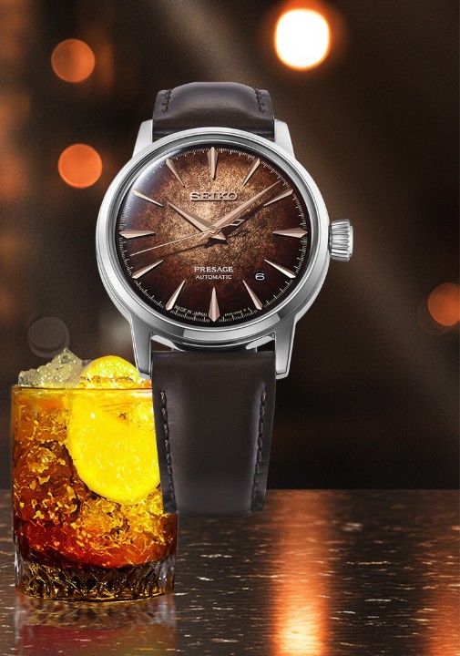 Obrázek Seiko Presage Cocktail Time Whiskey Mist