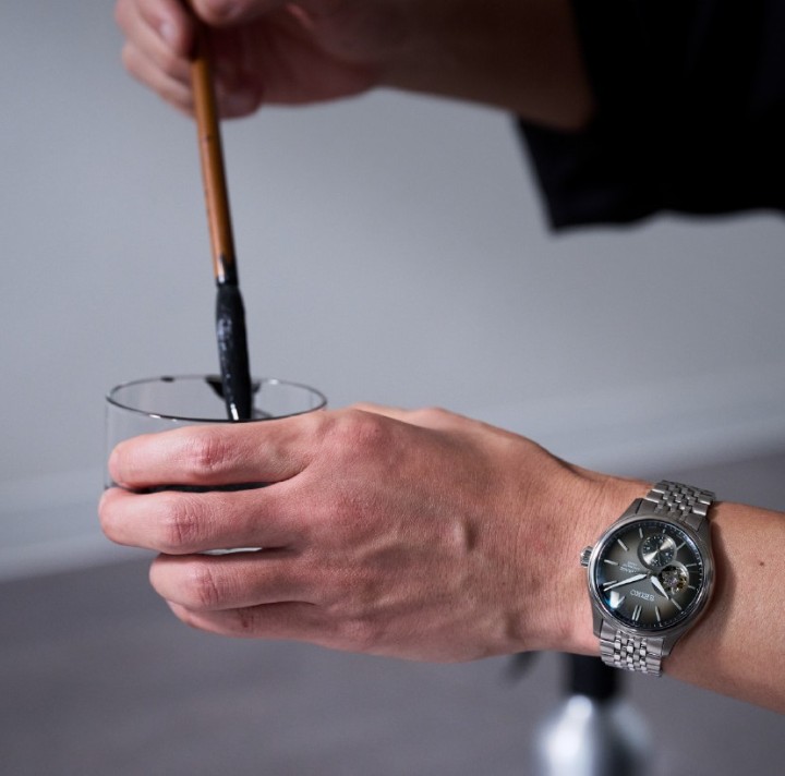 Obrázek Seiko Presage Classic ‘Sumi-iro’ Open heart