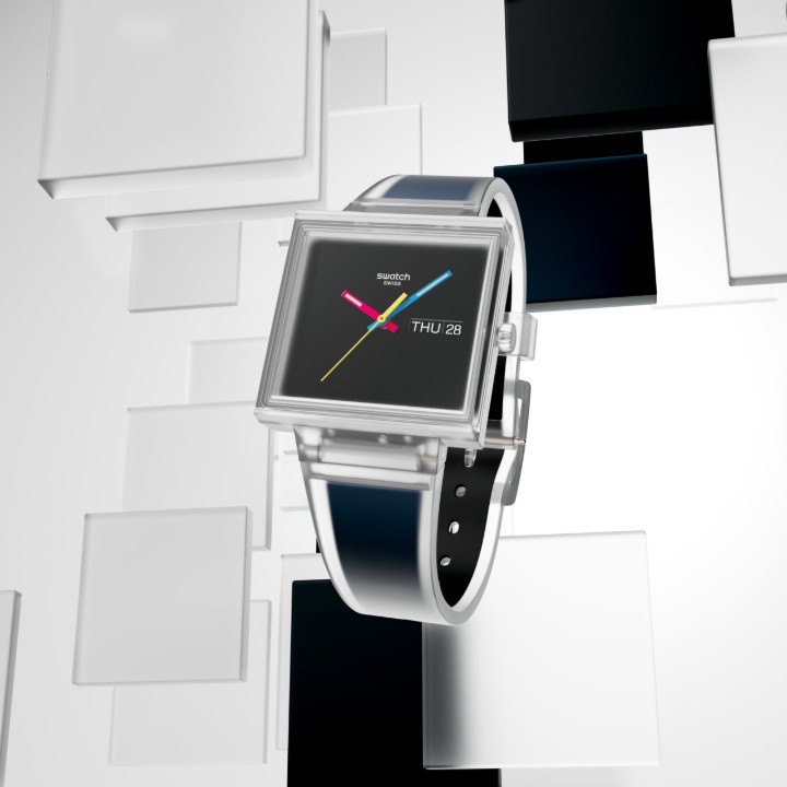 Obrázek Swatch What If...See Thru Black?