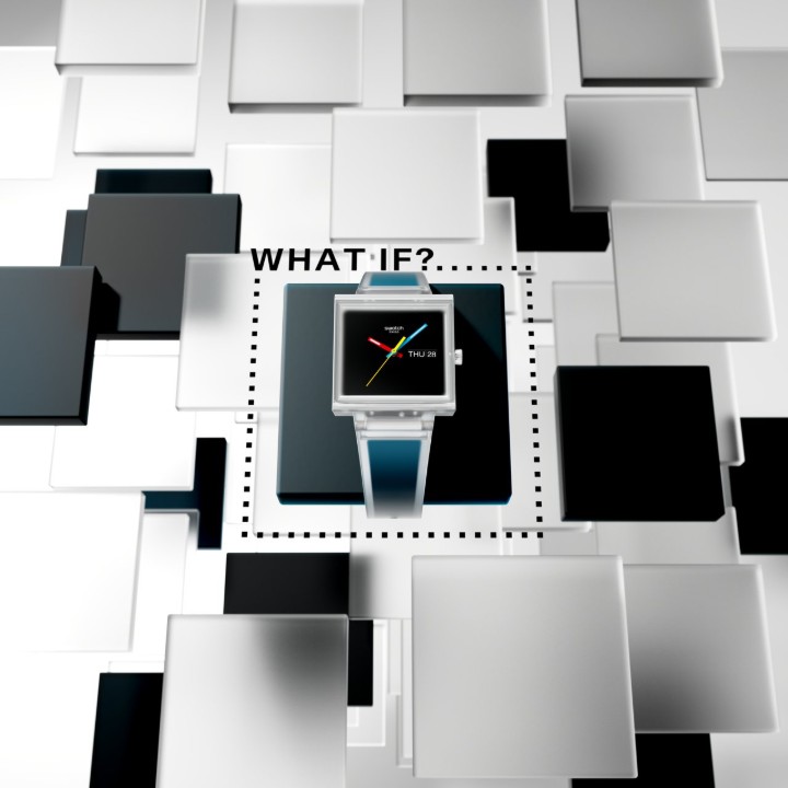 Obrázek Swatch What If...See Thru Black?