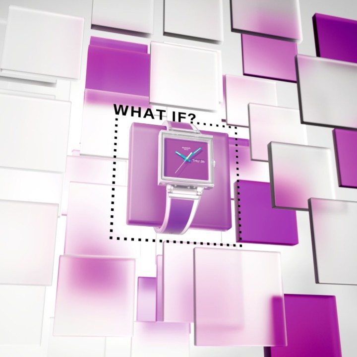 Obrázek Swatch What If...See Thru Magenta?