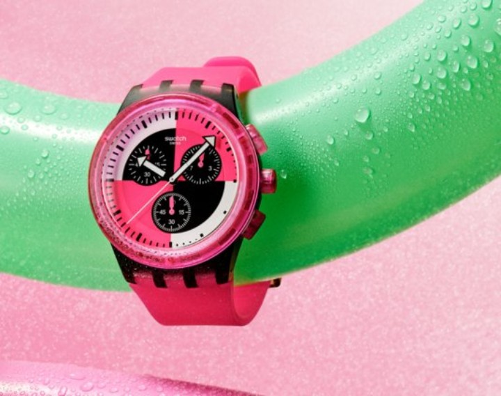 Bild von Swatch Fuchsia Lines