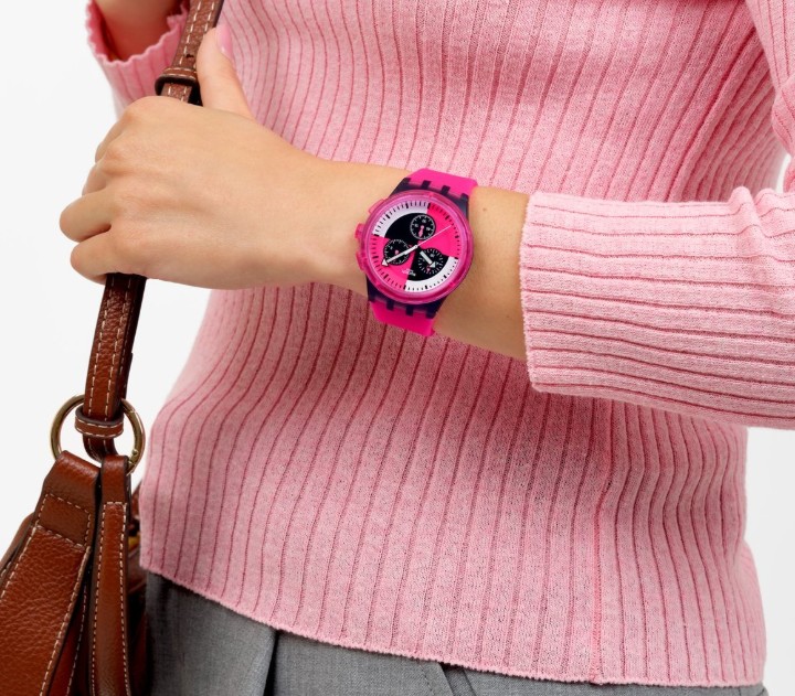 Bild von Swatch Fuchsia Lines