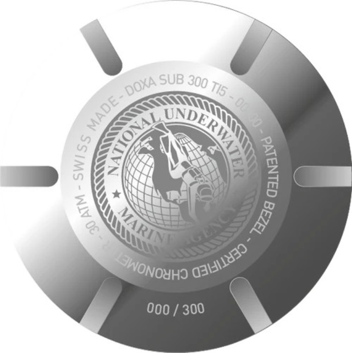 Obrázek Doxa SUB 300 Ti5 Clive Cussler Limited Edition