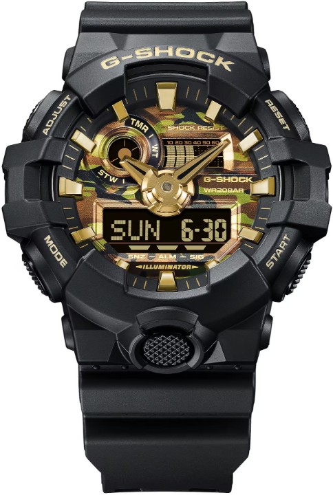 Bild von Casio G-Shock Camo and Gold Series