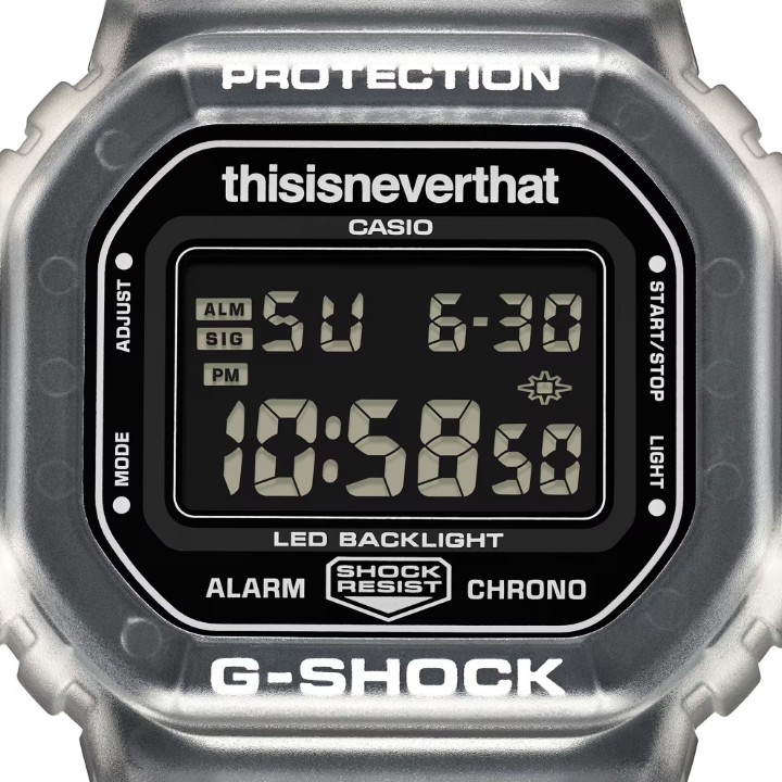 Bild von Casio G-Shock thisisneverthat Collaboration Model