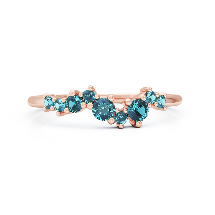 Bild von Armband LOEE Sparkle z růžového zlata s topazy