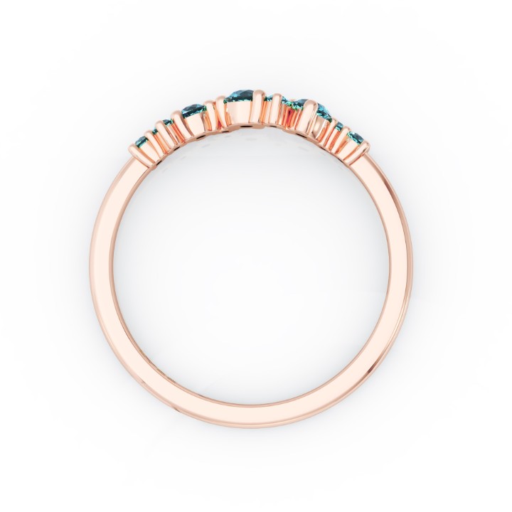 Bild von Armband LOEE Sparkle z růžového zlata s topazy