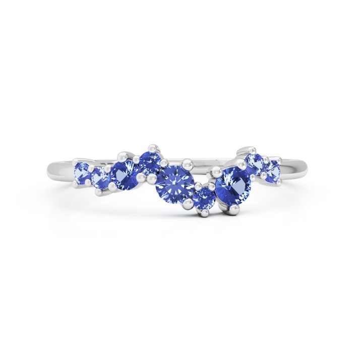 Bild von Ring LOEE Sparkle z bílého zlata s tanzanity