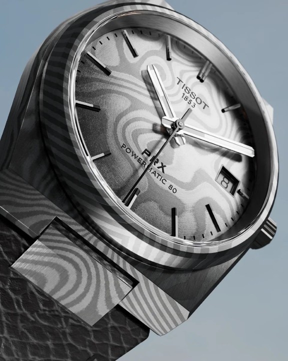 Obrázek Tissot PRX Powermatic 80 Damascus Steel