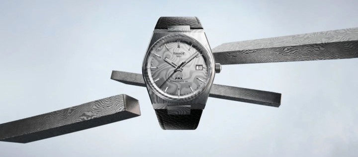 Obrázek Tissot PRX Powermatic 80 Damascus Steel