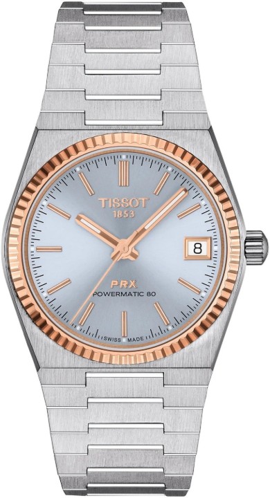 Bild von Tissot PRX Powermatic 80 18k Gold Bezel