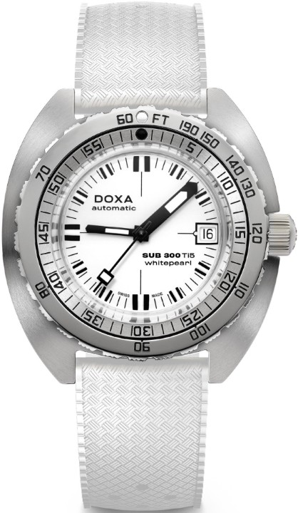 Bild von Doxa SUB 300 Ti5 Whitepearl