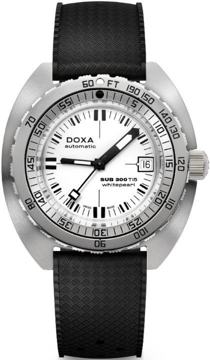 Bild von Doxa SUB 300 Ti5 Whitepearl