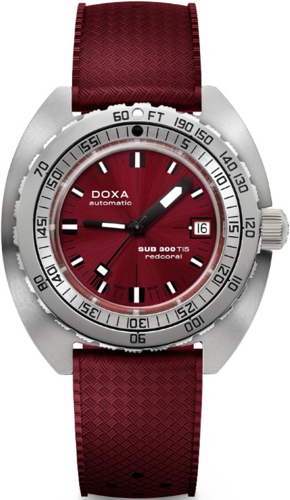 Bild von Doxa SUB 300 Ti5 Redcoral