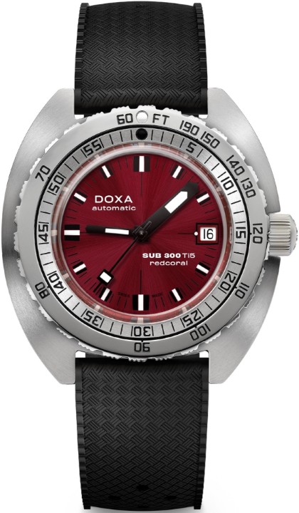 Bild von Doxa SUB 300 Ti5 Redcoral