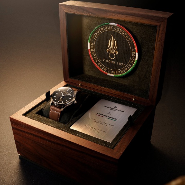 Bild von Frederique Constant Classics Index Small Seconds Automatic x Légion Étrangère Limited Edition