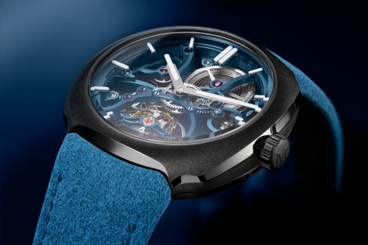 Obrázek H. Moser & Cie Streamliner Tourbillon Skeleton Ceramic Alpine Limited Edition