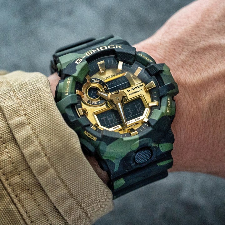 Obrázek Casio G-Shock Camo and Gold