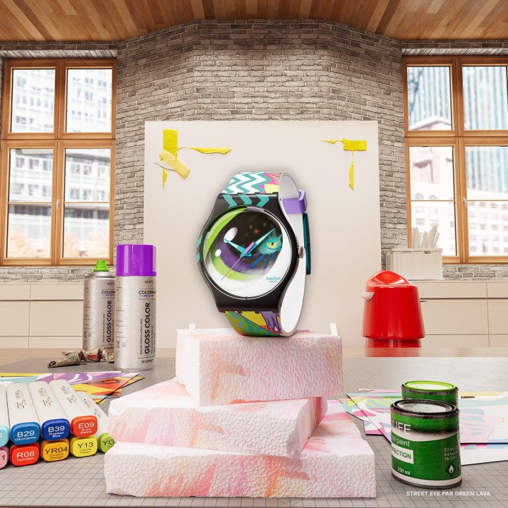 Obrázek Swatch Art Peace Hotel Street Eye