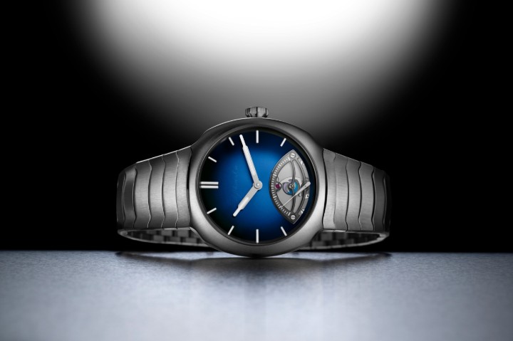 Obrázek H. Moser & Cie Streamliner Retrograde Funky Blue
